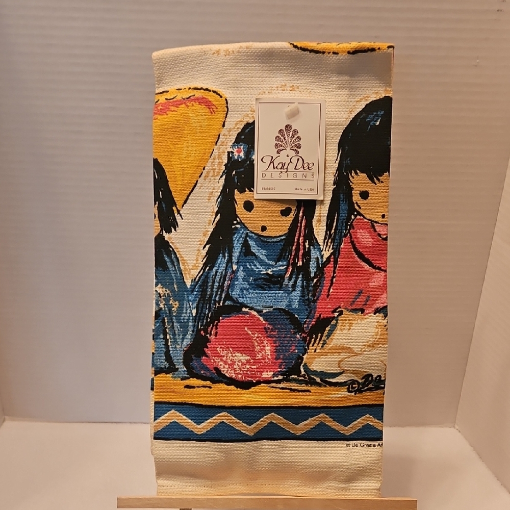 Kay Dee Designs De Grazia Art & Cultural Foundation NWT Kitchen Tee Towel